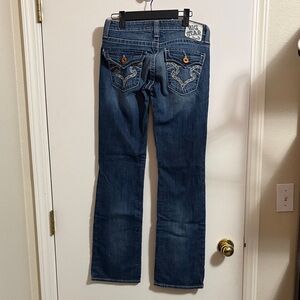 Big Star Women's Dark Blue Boot Cut Jeans